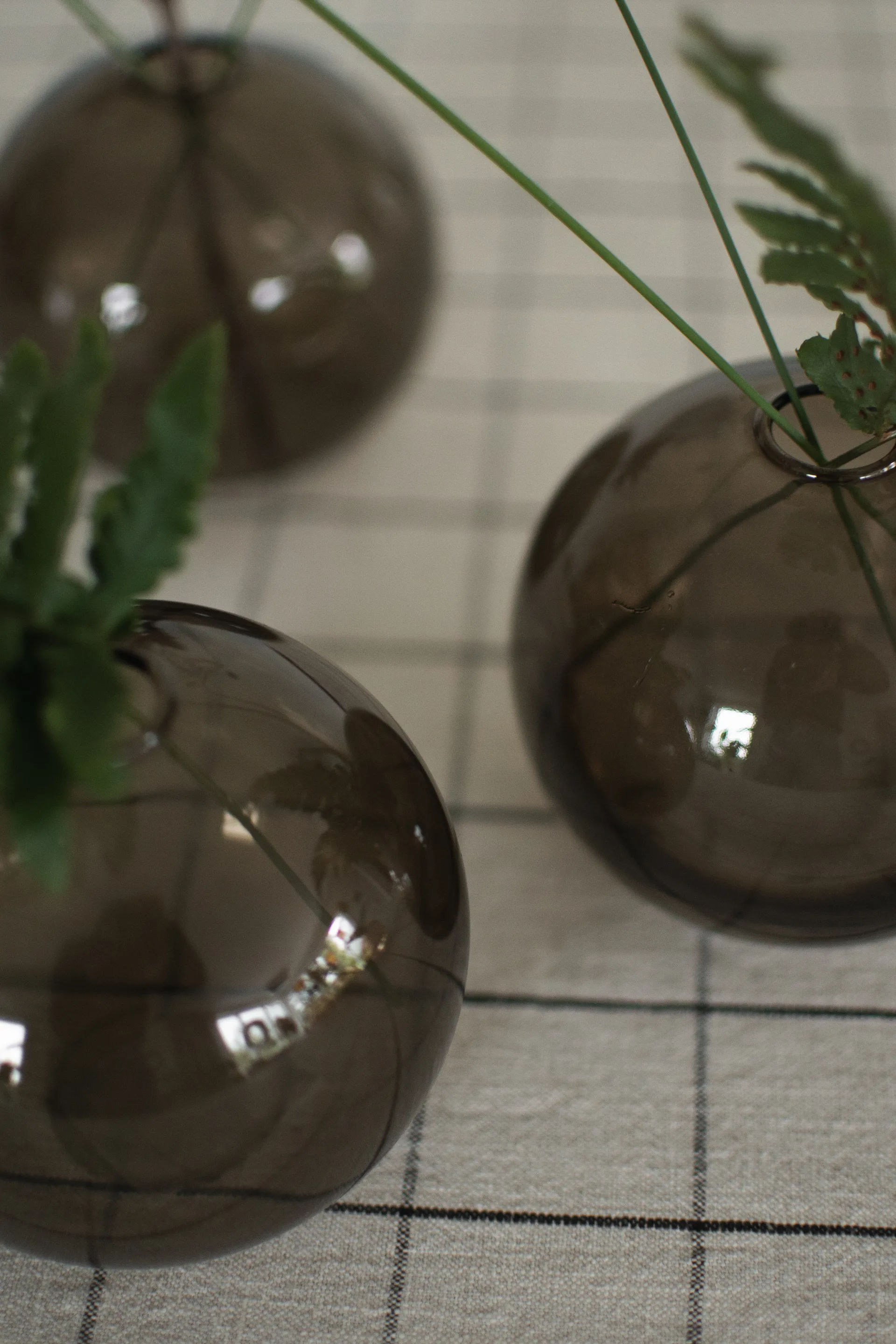 Ball maljakko Ø10 cm, Ruskea DBKD