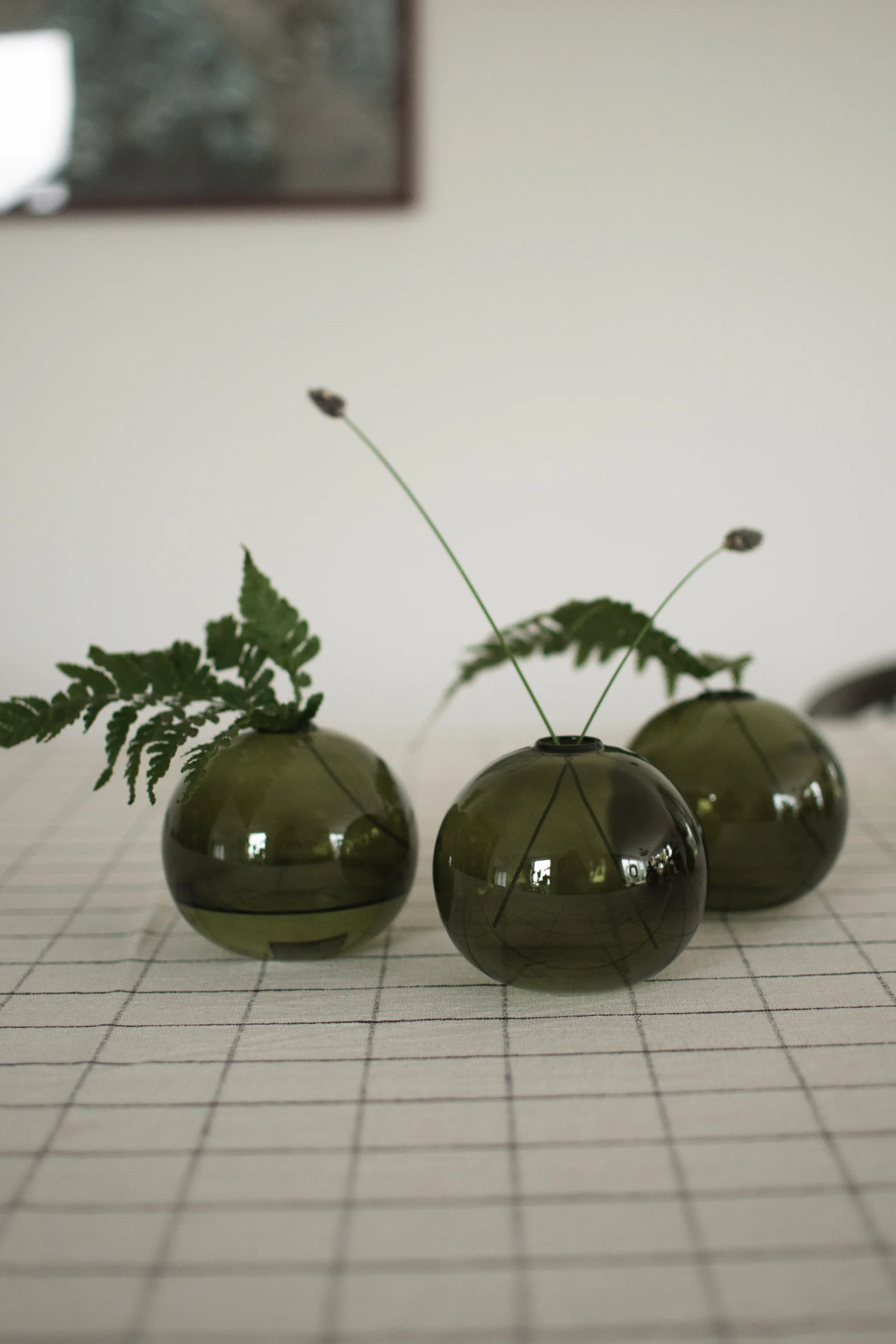 Ball maljakko Ø10 cm, Vihreä DBKD