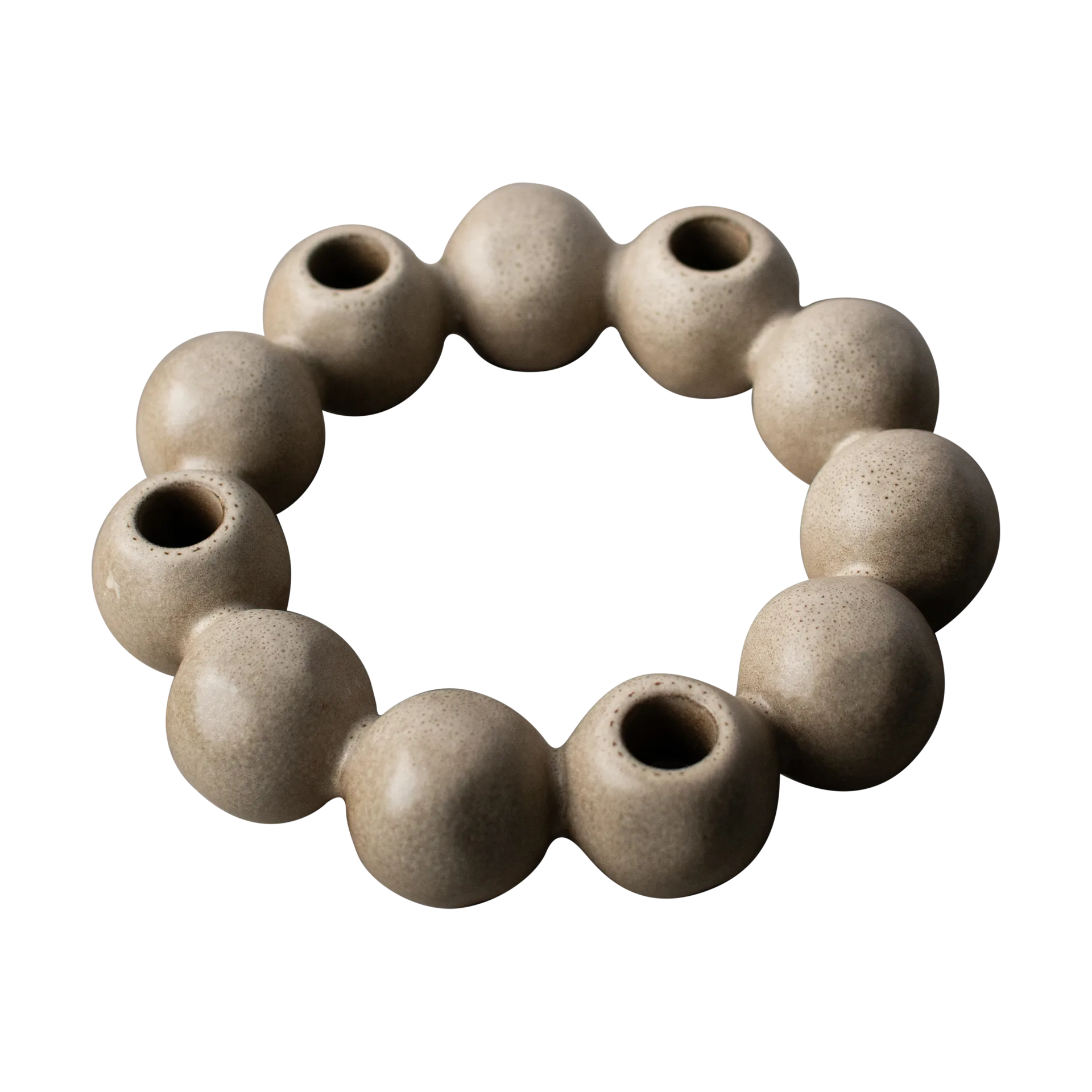 Bright kynttilänjalka Ø27 cm, Beige DBKD