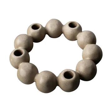 Bright kynttilänjalka Ø27 cm - Beige - DBKD