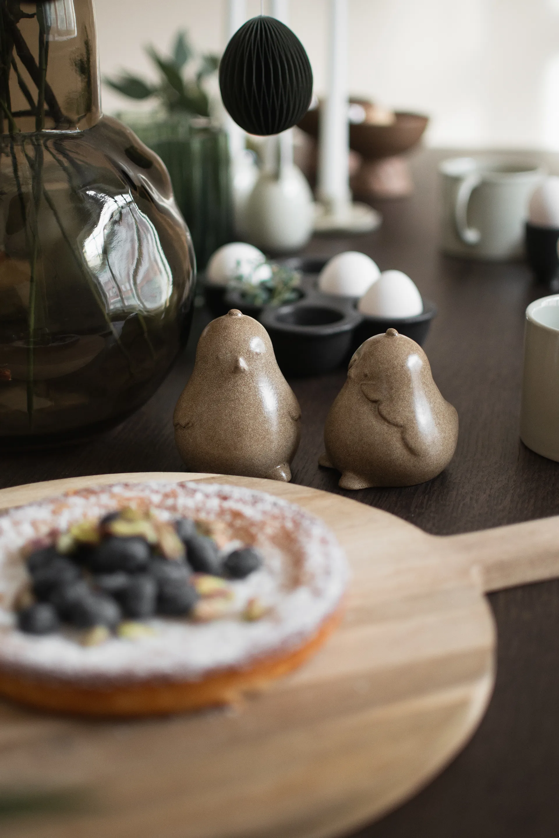 Chubby chicken pääsiäiskoriste 2-pack, Beige DBKD