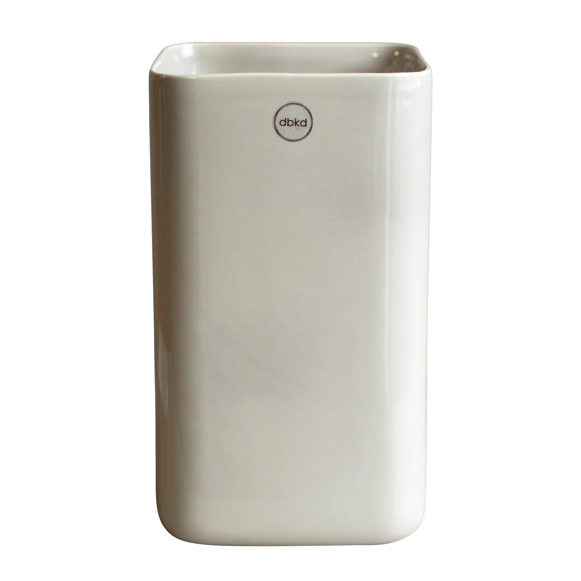 Cube ruukku large Ø 13 cm, Shiny mole DBKD