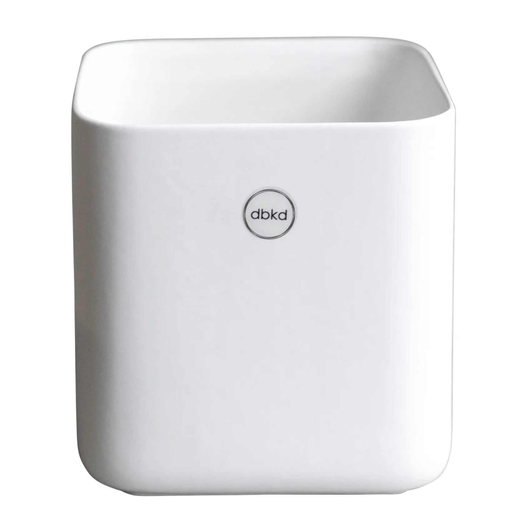 Cube ruukku small Ø 13 cm, Matte white DBKD
