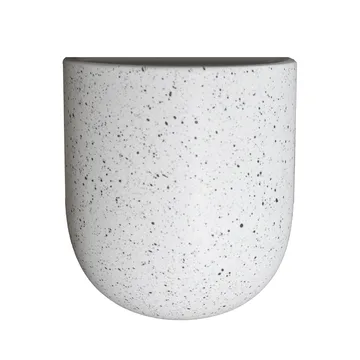 Cut seinälle ripustettava ruukku white dot - Large - DBKD