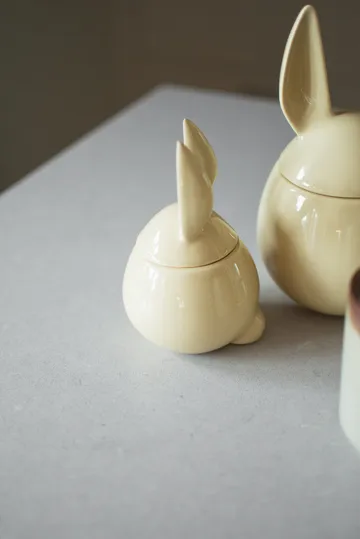 DBKD Eating rabbit kulho pieni - Kiiltävä keltainen - DBKD