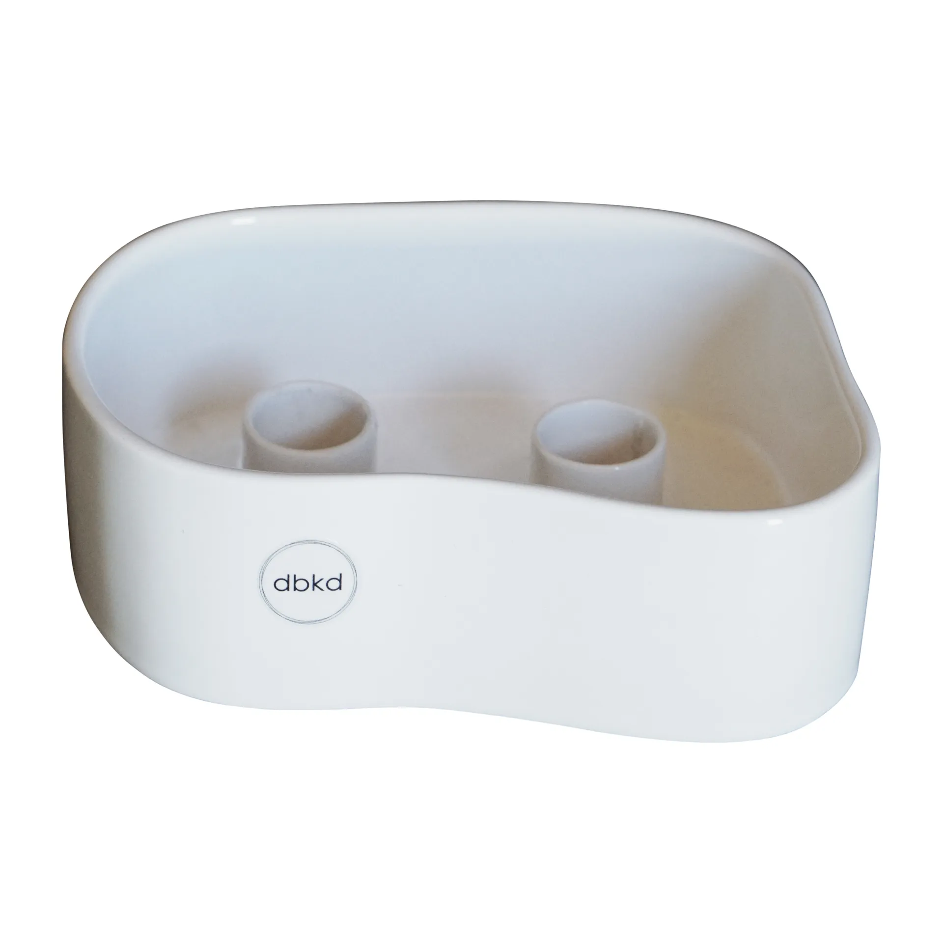 Fill me up kynttilänjalka 15 cm, Shiny white DBKD