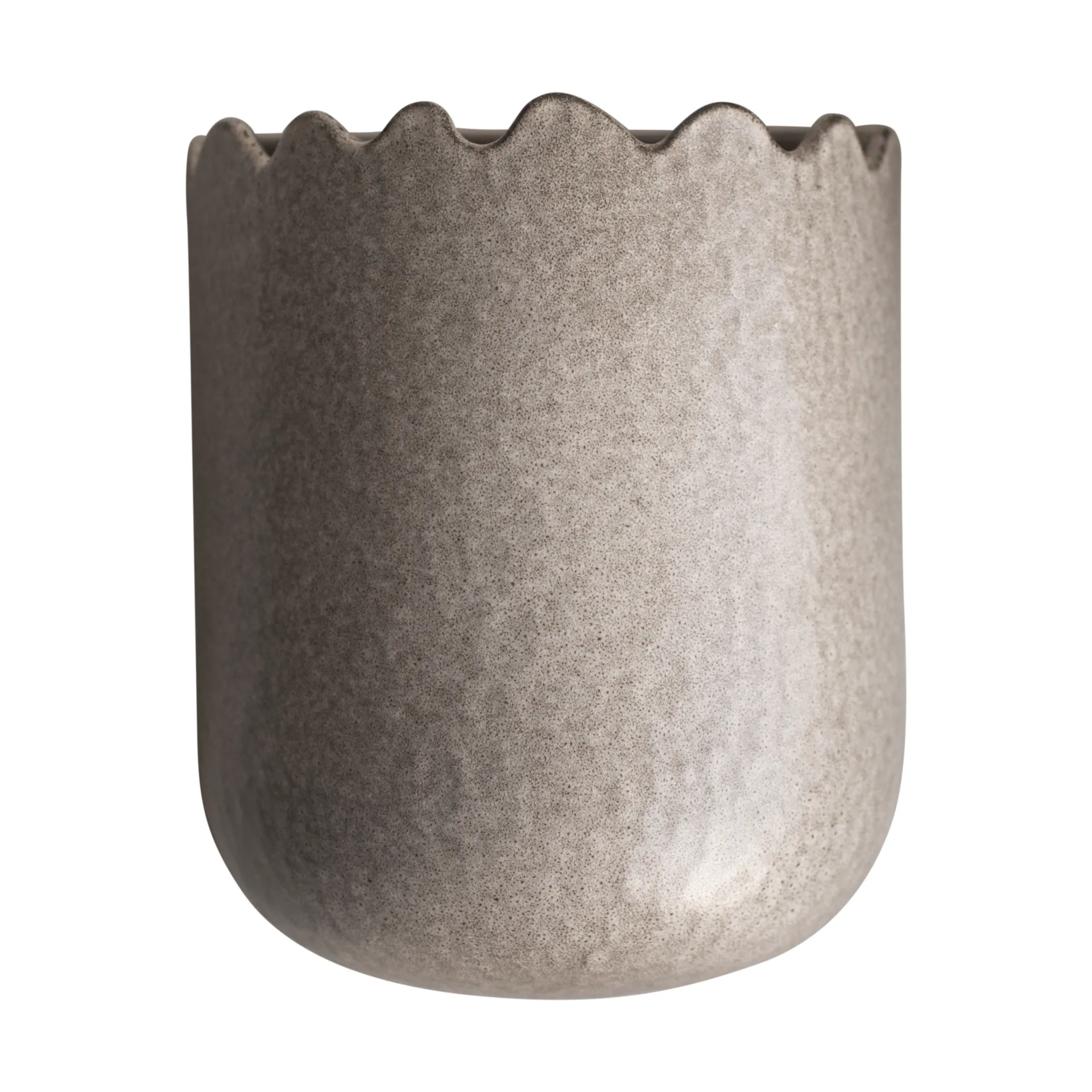 Flowery seinäruukku 19 cm, Beige DBKD