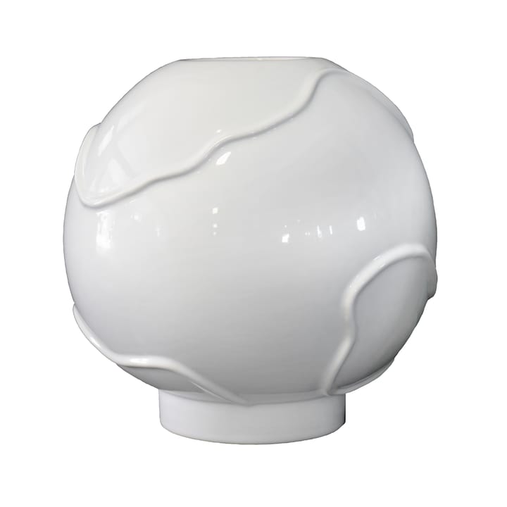 Form maljakko Ø 25 cm, Shiny white DBKD