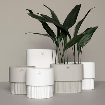 Front ruukku ovaali, korkea - White - DBKD