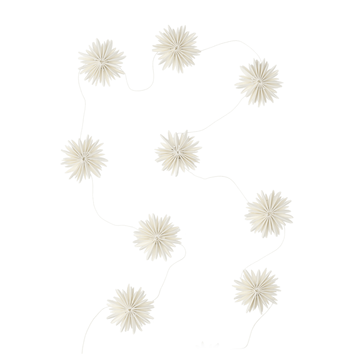 Garland köynnös hiutale - White  - DBKD