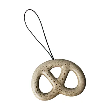 Hanging pretzel koristeriipus - Beige - DBKD