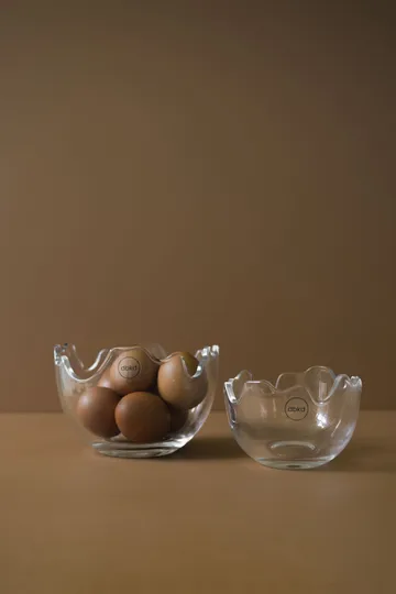 Happy Easter -kulho kananmunankuori large - Clear - DBKD