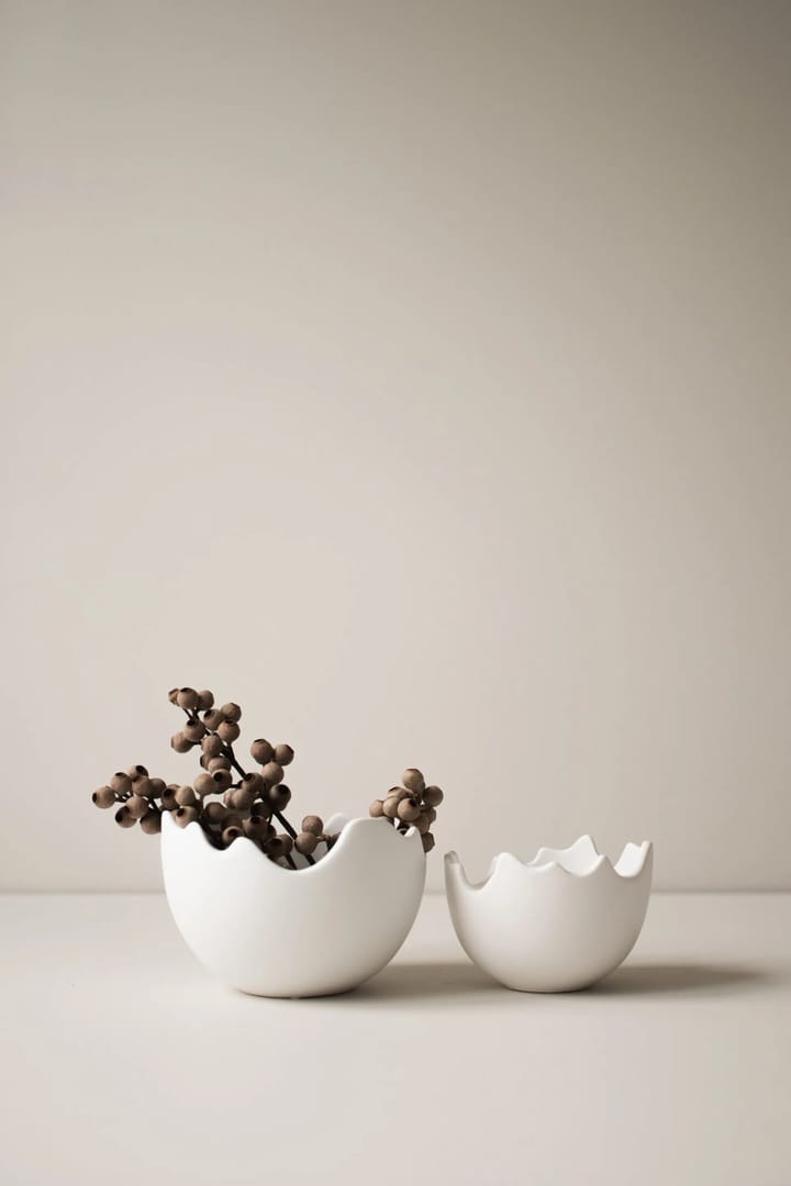 Happy Easter -kulho munankuori small, White DBKD