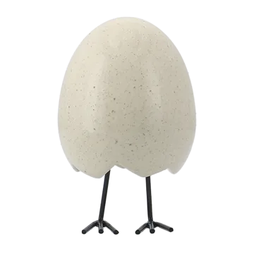 Happy feet -pääsiäiskoriste - Vanilla - DBKD