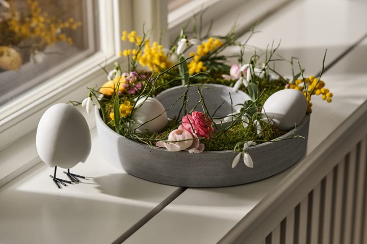 Happy feet -pääsiäiskoriste, White DBKD