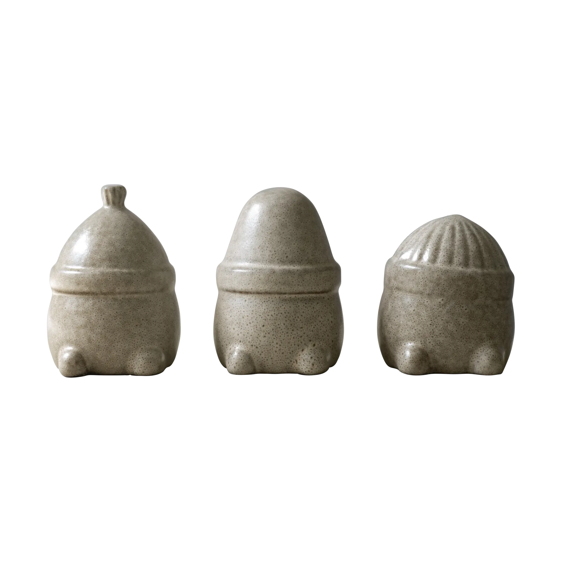 Hipster Triplets -joulukoriste, 3-pakkaus, Beige DBKD