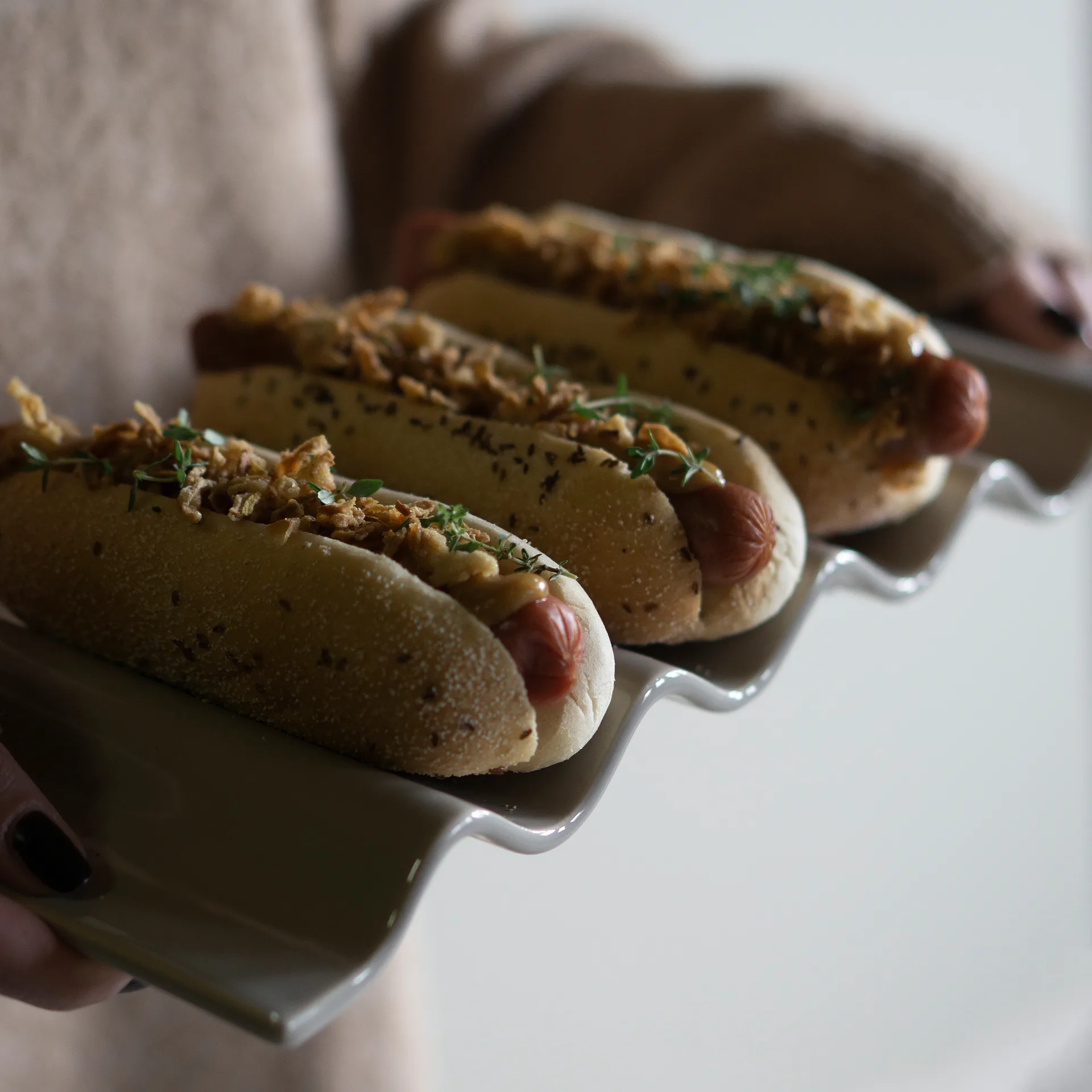 Hold makkarateline 14x37 cm, Shiny mole DBKD