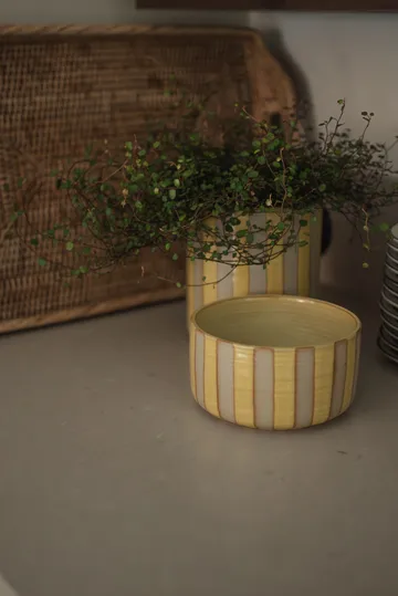 Line koristekulho Ø16 cm - Keltainen - DBKD