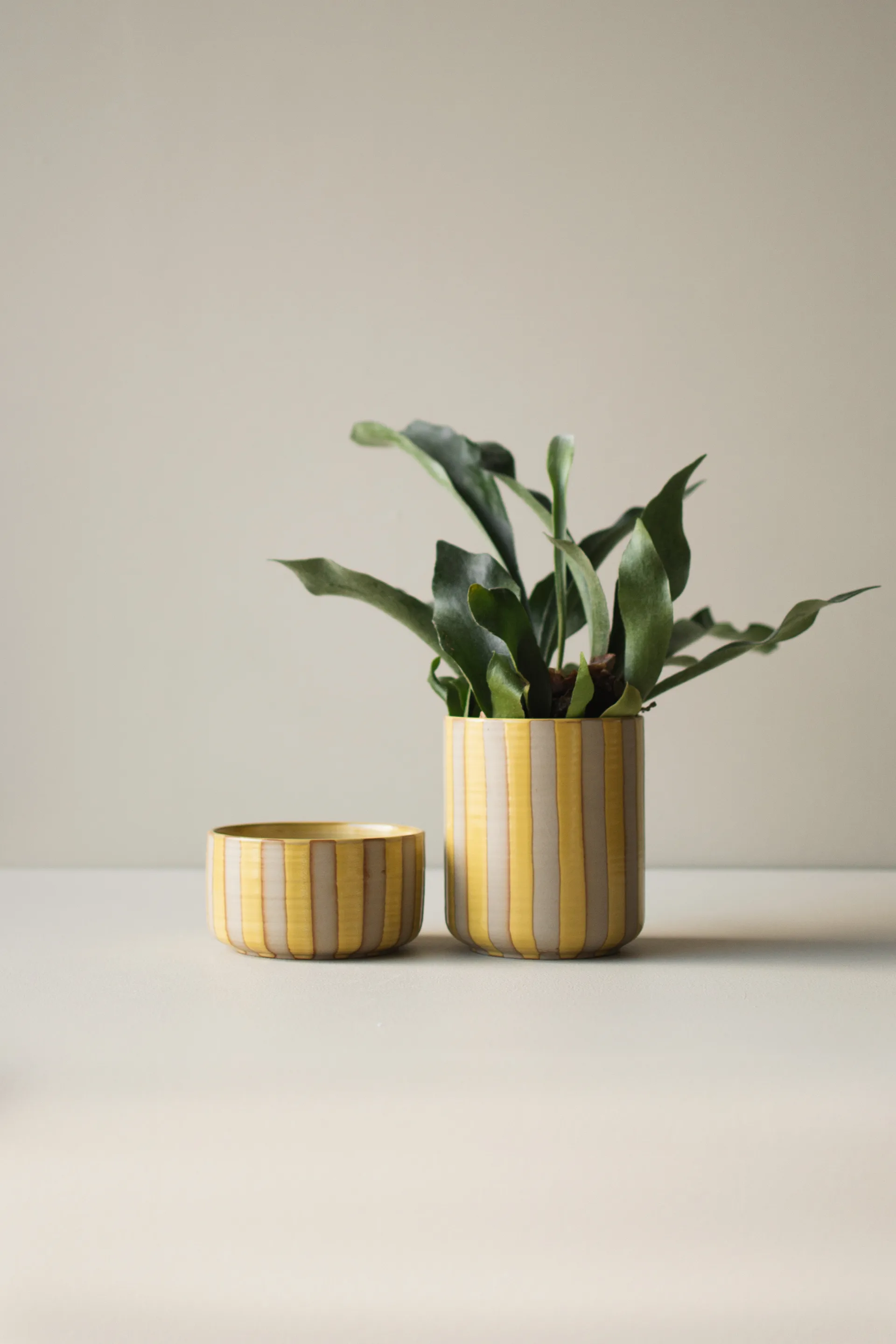 Line ruukku Ø14x16 cm, Keltainen DBKD