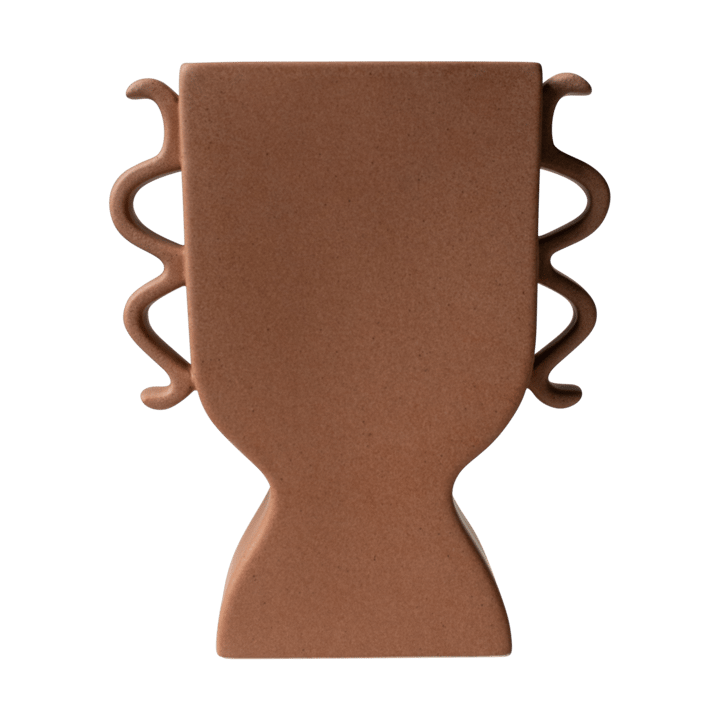 Litteä maljakko 25 cm - Terrakotta - DBKD