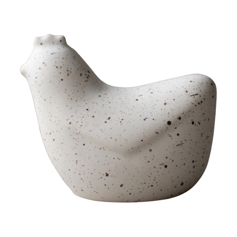 DBKD Mini hens 8 cm White dot | Skandinaavinen Sisustus | Kodinsisustusta ja yksityiskohtia | Valkoinen