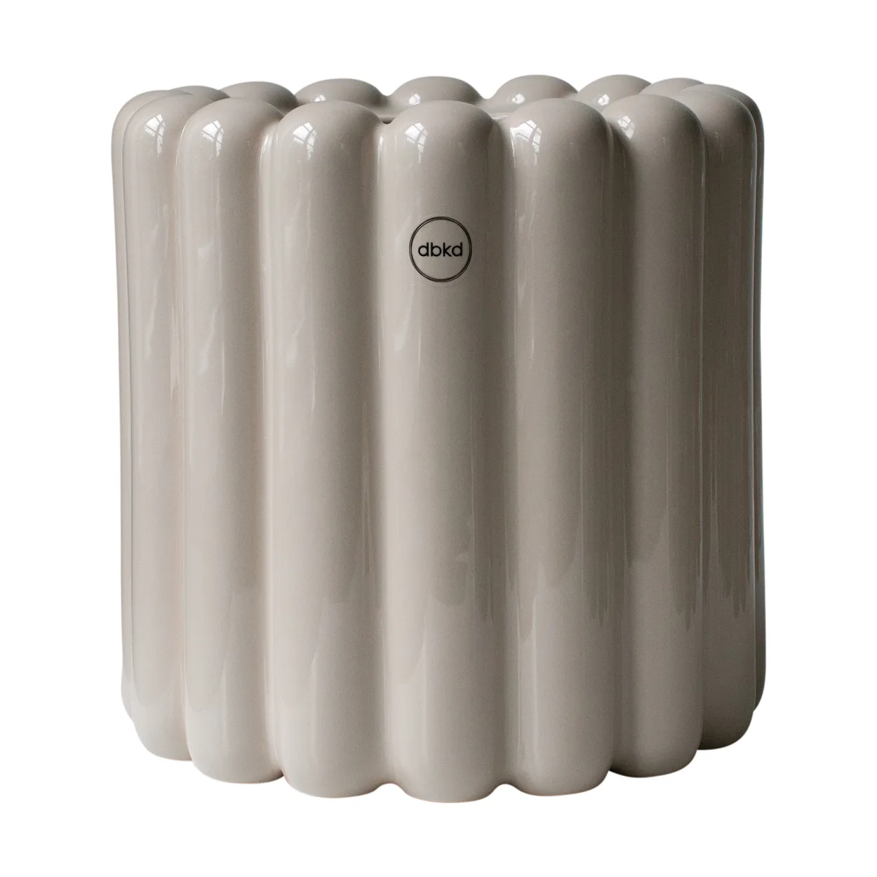 DBKD Mist ruukku small Ø19x19 cm Kiiltävä myyrä