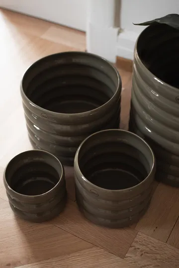 Mud kiiltävä ruukku - Ø20 cm - DBKD
