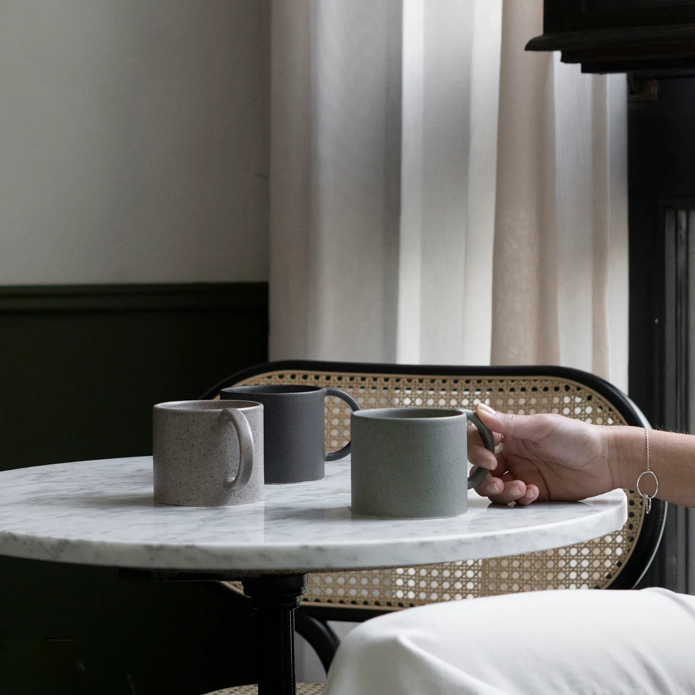 Mug keramiikkamuki, Soft brown DBKD