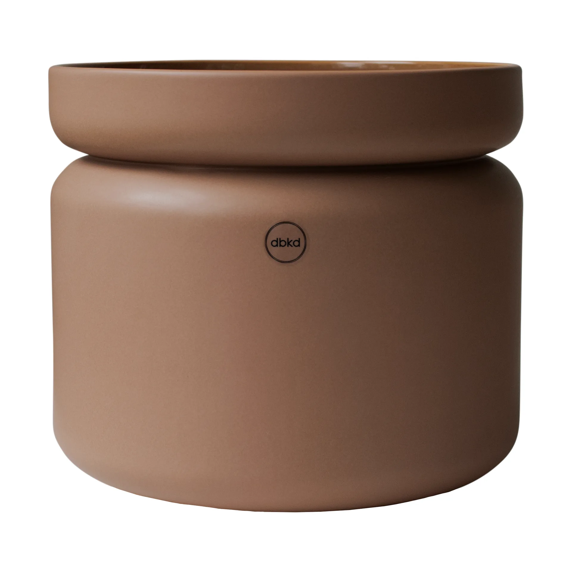 Neck ruukku, Nougat, Ø22,5x20 cm DBKD