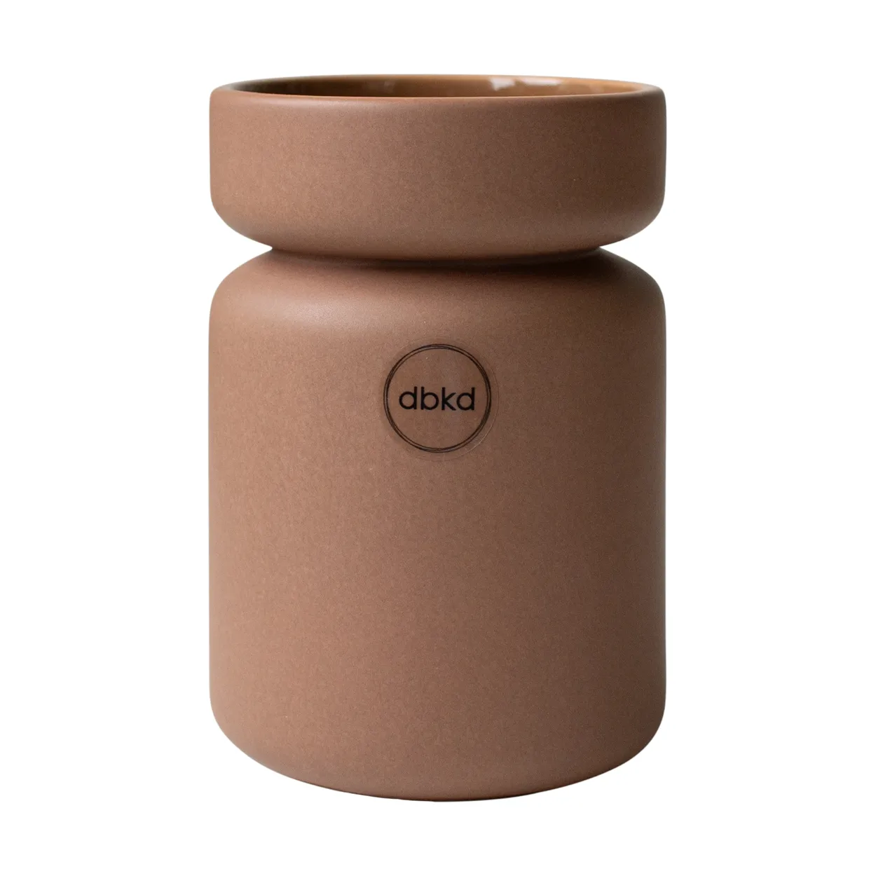 DBKD Neck ruukku Nougat, Ø8x12 cm