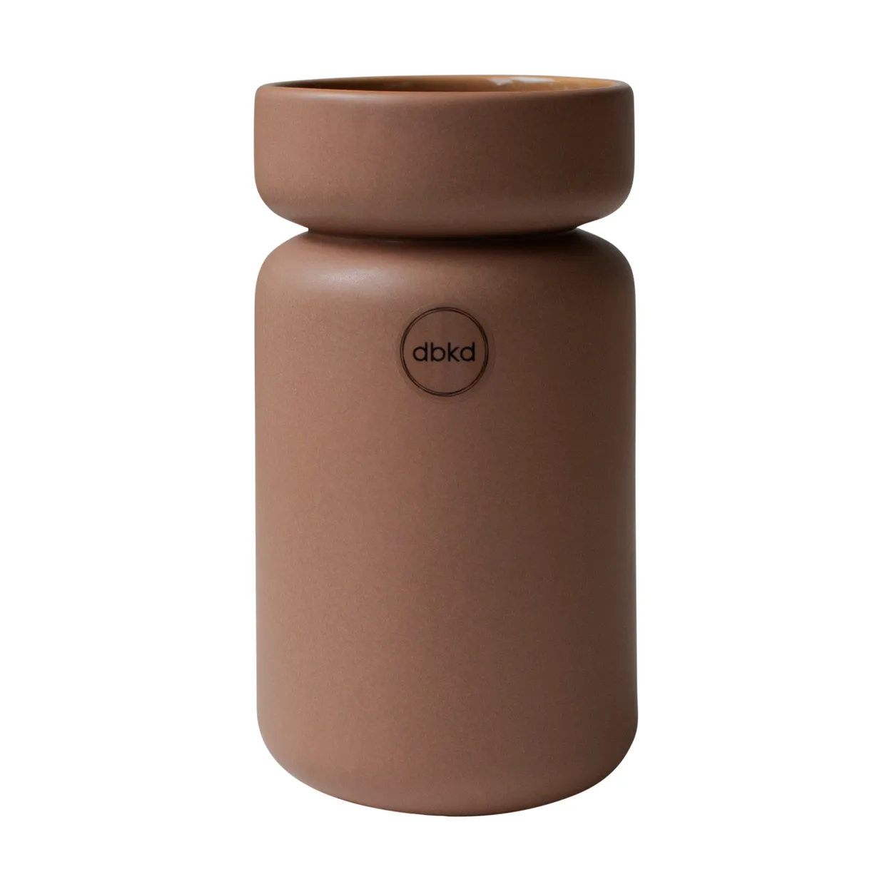 DBKD Neck ruukku Nougat, Ø8x15 cm