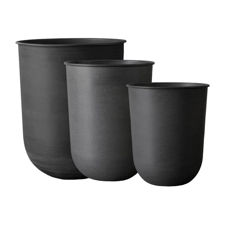 Out ruukku 3-pakkaus - Black - DBKD