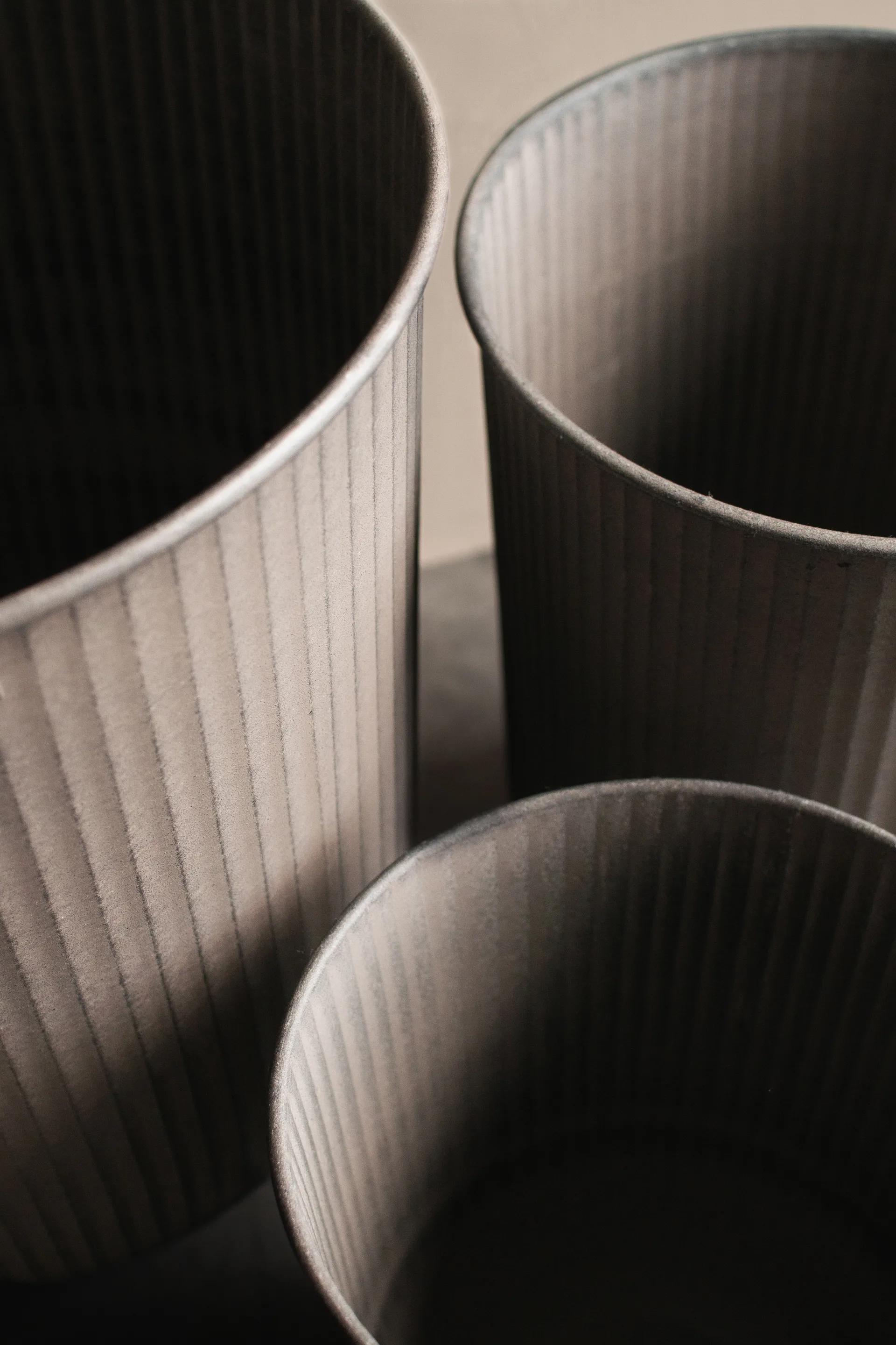 Out stripe -ruukku 3-pakkaus, Beige DBKD