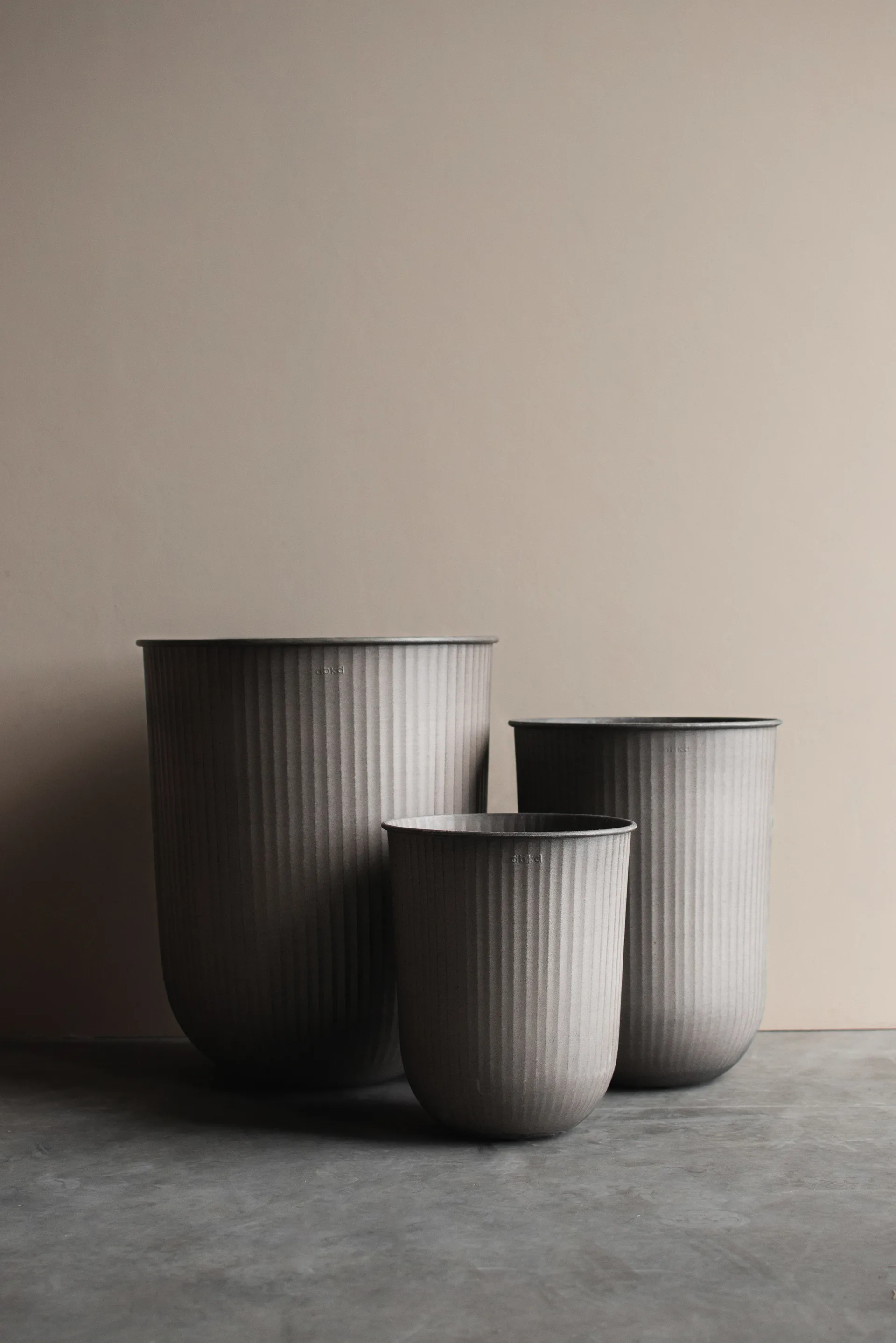 Out stripe -ruukku 3-pakkaus, Beige DBKD