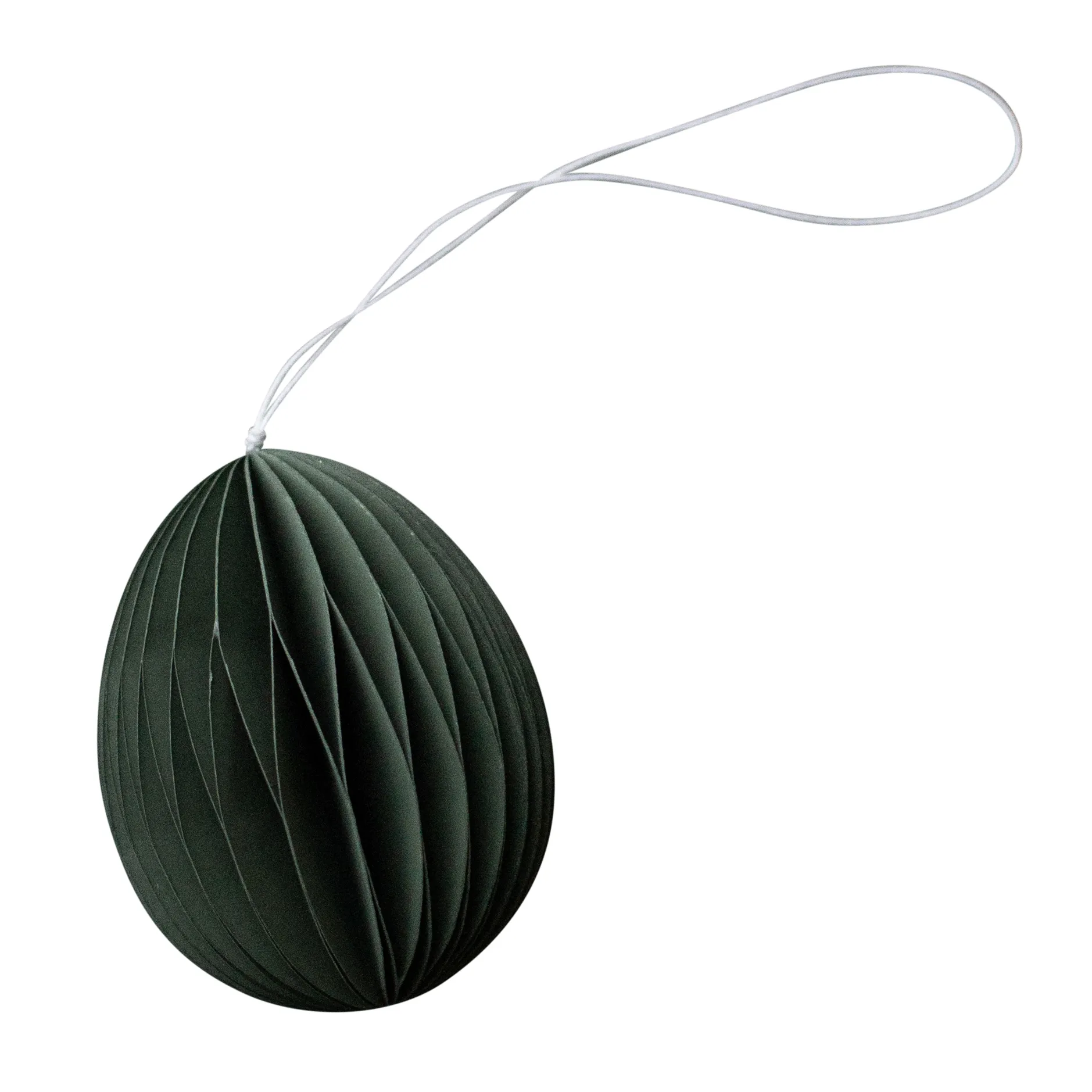Ovoid pääsiäiskoriste paperi 7 cm, Moss DBKD