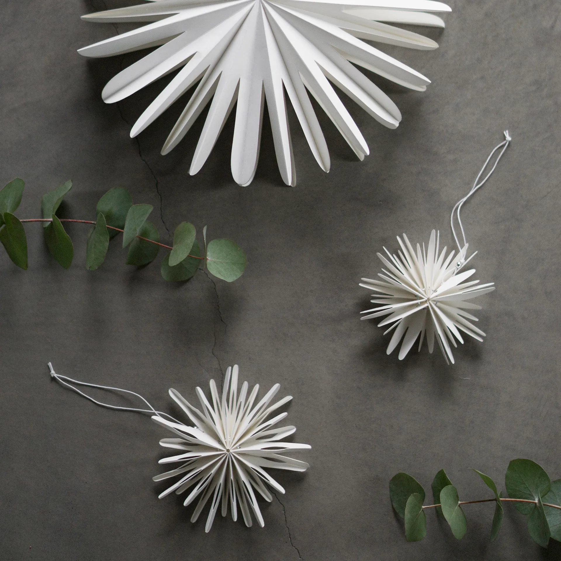 Paper flake -joulukoriste, Pieni DBKD