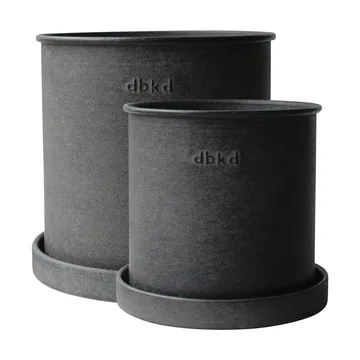 Plant pot ruukku pieni 2 kpl - Black - DBKD