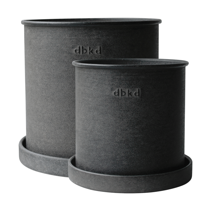 Plant pot ruukku pieni 2 kpl - Black - DBKD