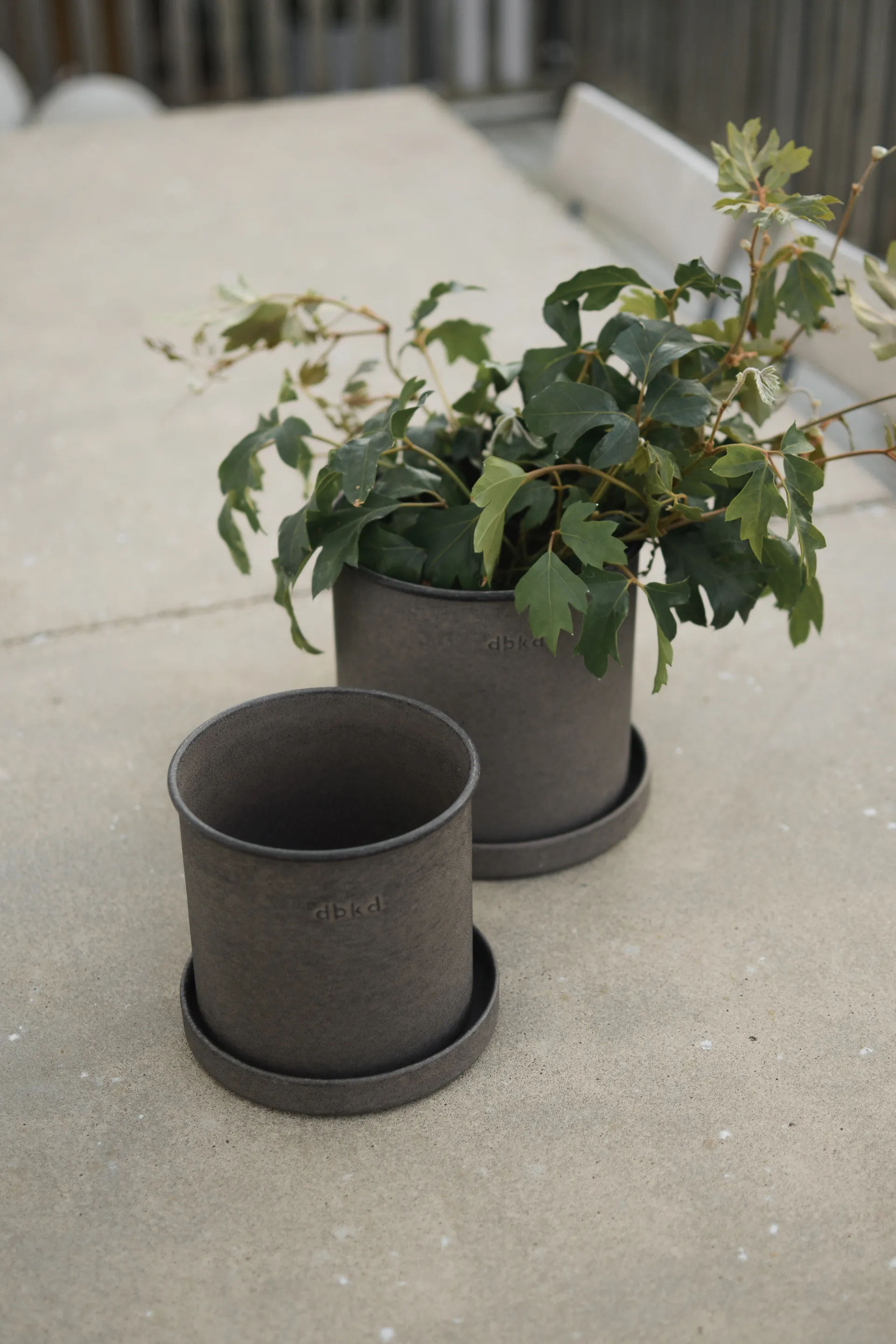 Plant pot ruukku pieni 2 kpl, Brown DBKD