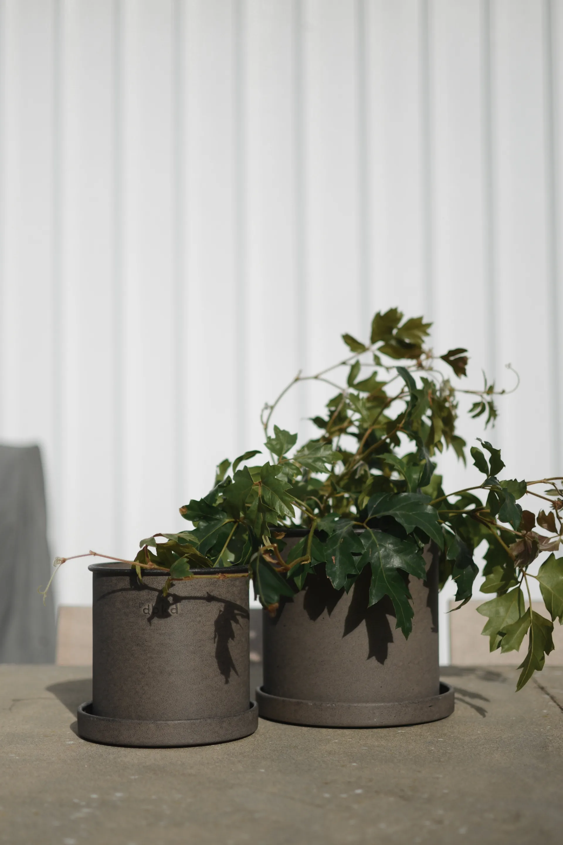 Plant pot ruukku pieni 2 kpl, Brown DBKD