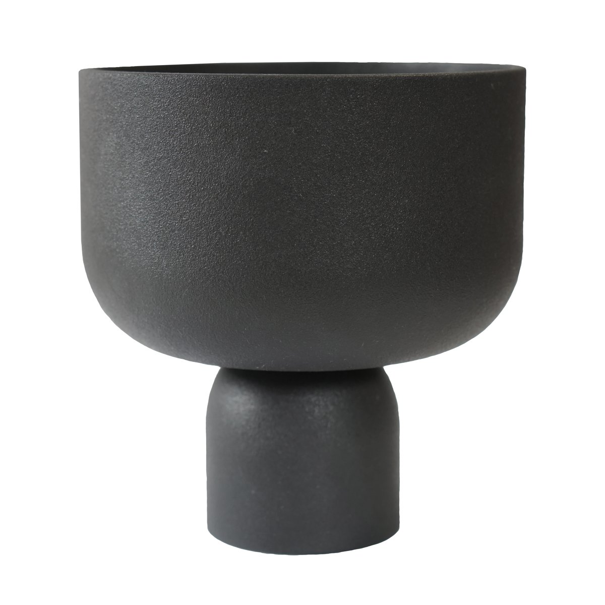 DBKD Post ruukku 18 cm Cast iron | Skandinaavinen Sisustus | Ruukut | Musta
