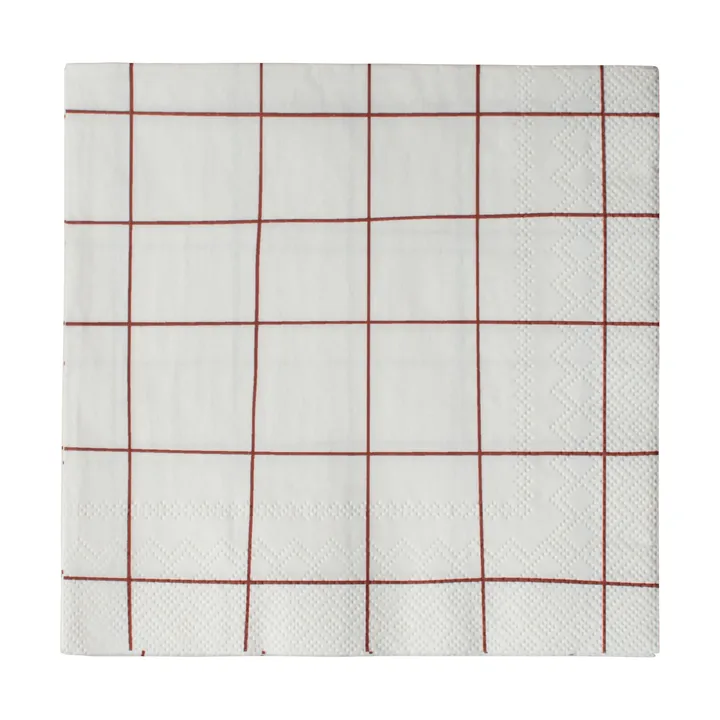 Ruotsalainen pig-paperipyyhe 33x33 cm 20-pack - Ruskea - DBKD