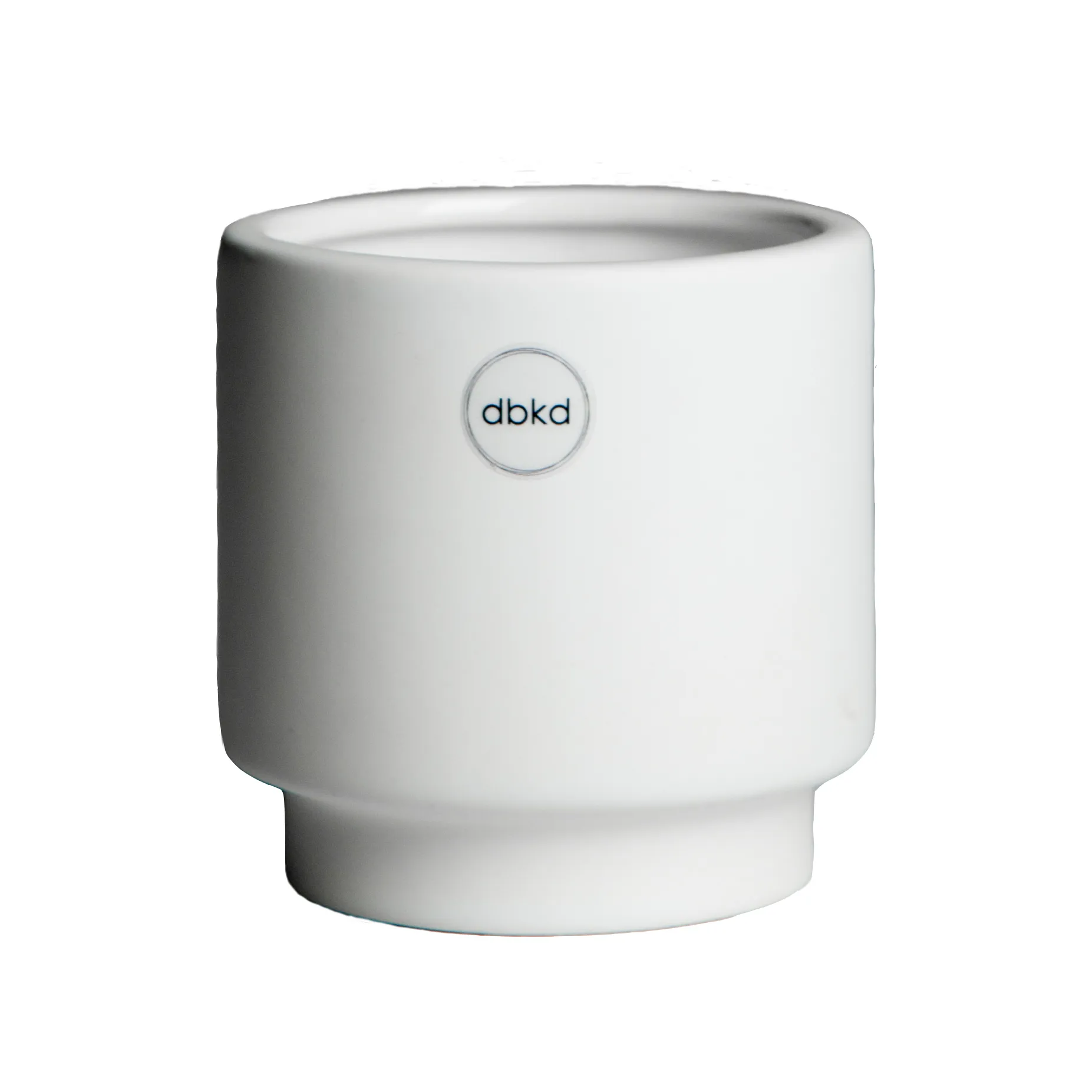 Solid ruukku white, Pieni ø10 cm DBKD