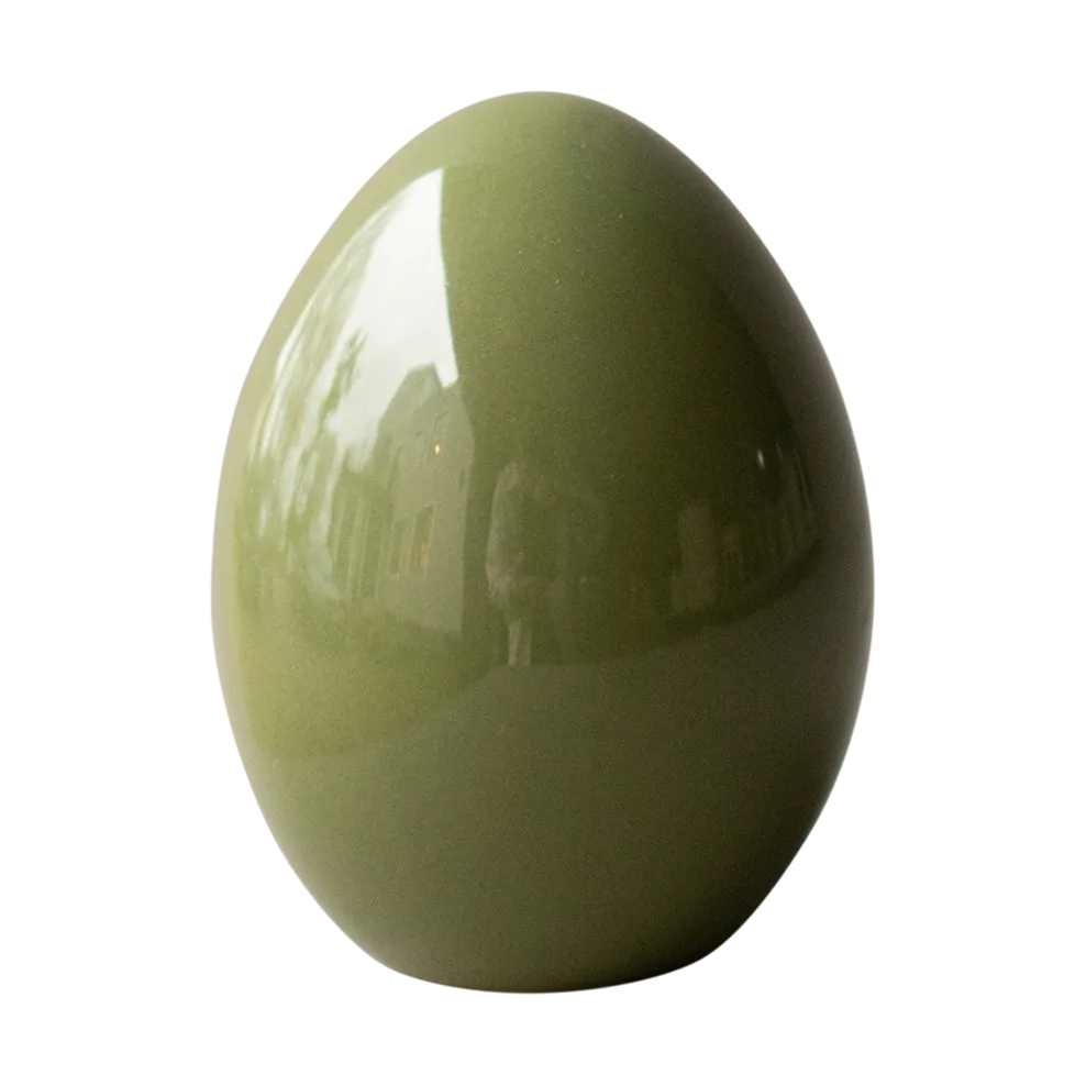Standing Egg pääsiäiskoriste, Green DBKD