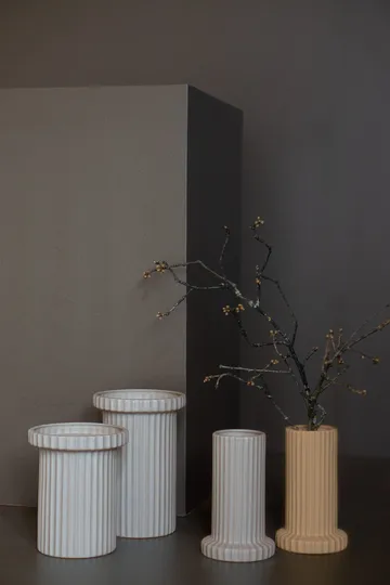 Stripe maljakko 18 cm - Sandy mole - DBKD