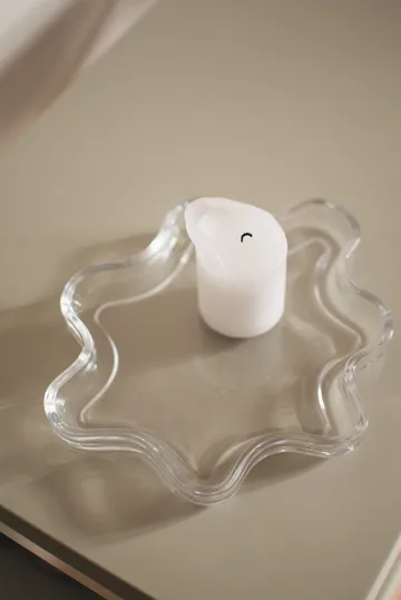 Suodatinkoristealusta - Kirkas, Ø22×2 cm - DBKD