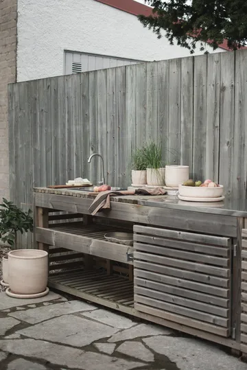 Terra bowl ruukku - Hiekka, Ø30×10,5 cm - DBKD