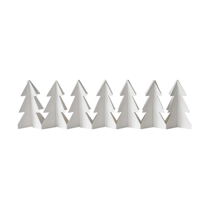 Tree in a row koriste 60 cm - Valkoinen, 7x60 cm - DBKD