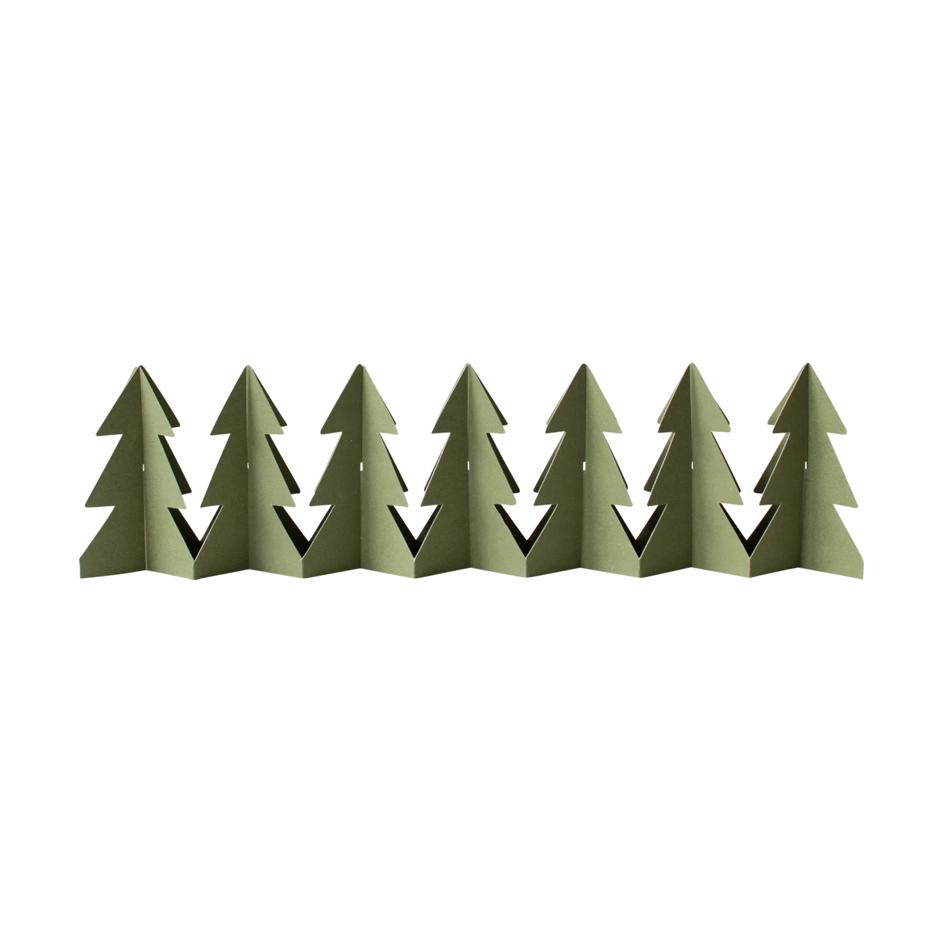 Tree in a row koriste 60 cm, Vihreä, 7x60 cm DBKD