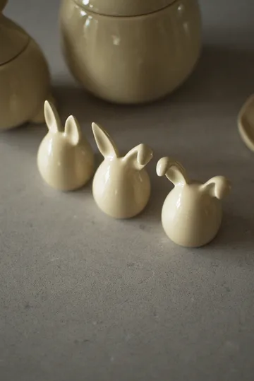 Triplets pääsiäispupu, 3-pakkaus - Kiiltävä keltainen - DBKD